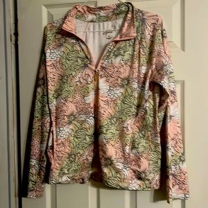 Style & Co. sport size xlarge 92% polyester 8% spandex preowned pink yellows